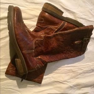 Manas design leather boots, Euro 40